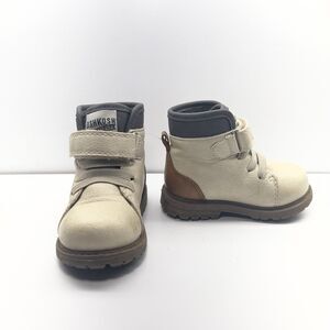 Oshkosh B’gosh Boys Felipe Fashion Work Boots- Hook/Loop` Toddler Size 4M